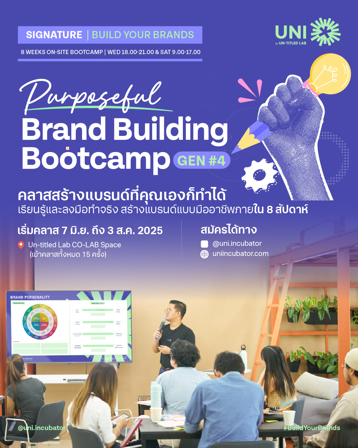 Purposeful Brand Building Bootcamp รอบ Super Early Birds